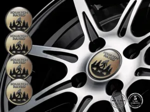 Rim Stickers Limited Domed Tuning Racing Logo